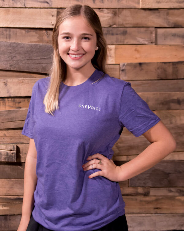 OneVoice Apparel- T- Shirt purple (Women)