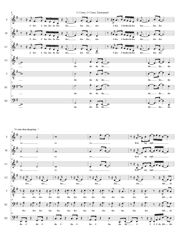 Emmanuel Music Sheet page 4